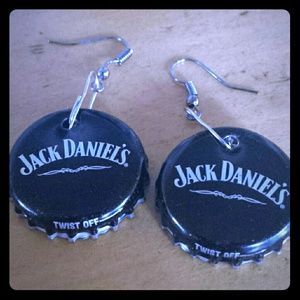 Jack daniels earrings